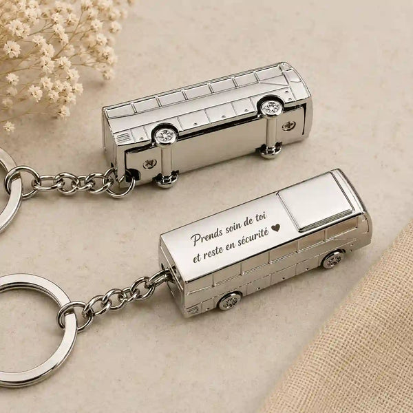 porte clé bus personnalisé