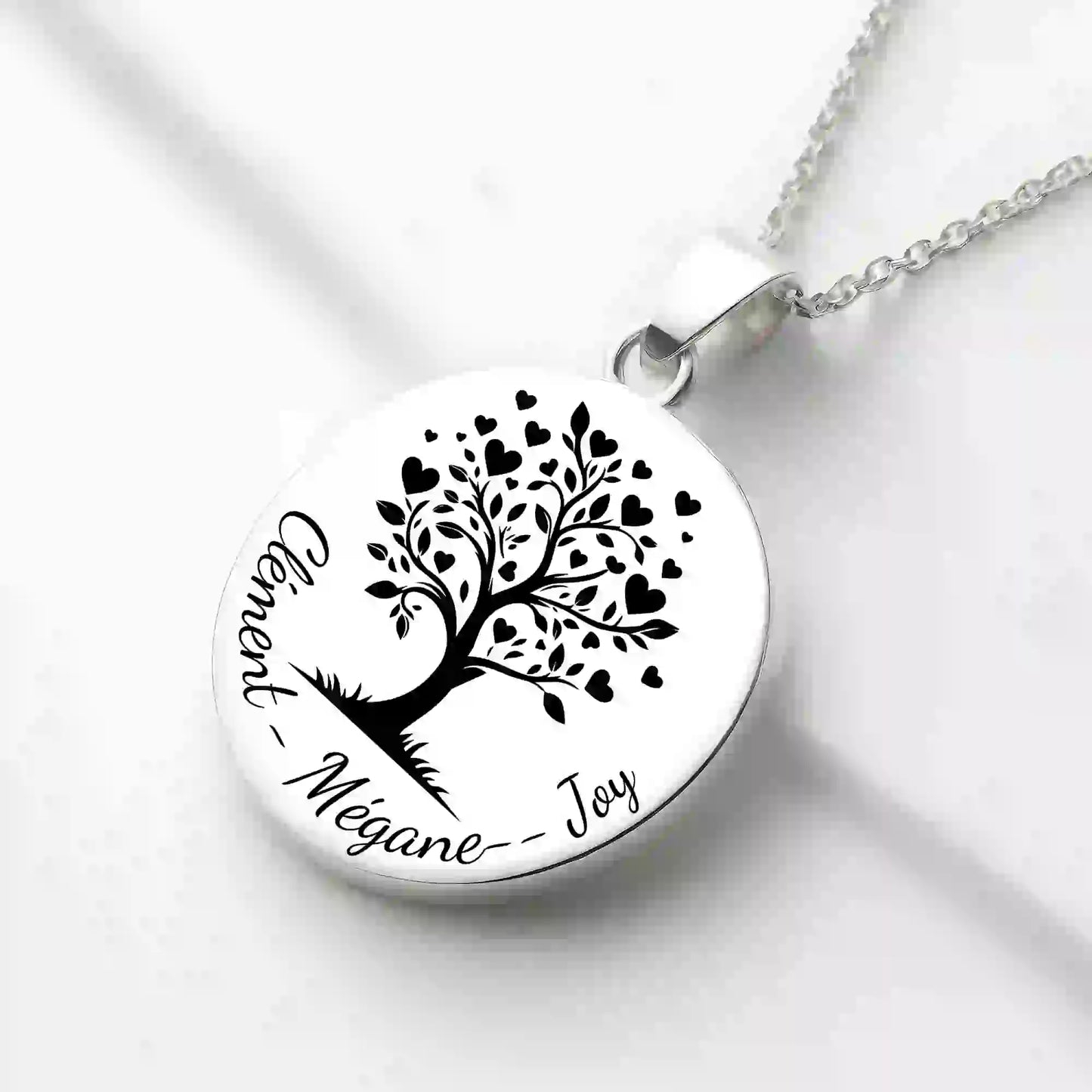 collier arbre de vie personnalise - Gravure Des Mots