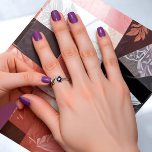 Bague fleur Fiorella ajustable