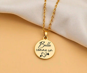 Collier coeur personnalisé