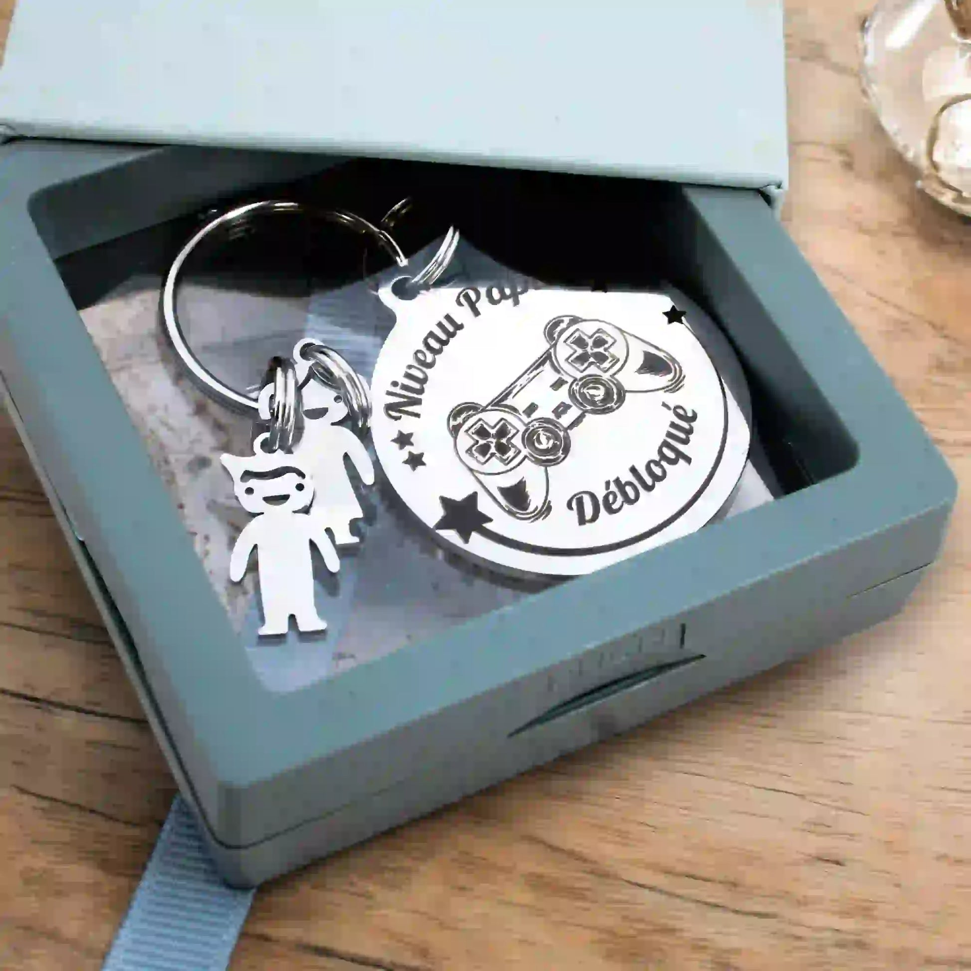 boite cadeau porte clé personnalisé