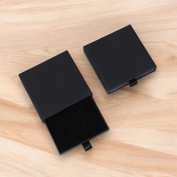 boite bijou pour collier - gravure des mots