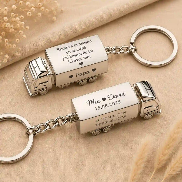 porte clé camion personnalisé