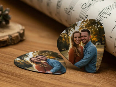 Médiator photo personnalisé pack x3