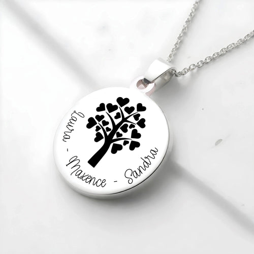 Collier arbre de vie | gravure personnalisée - Gravure Des Mots