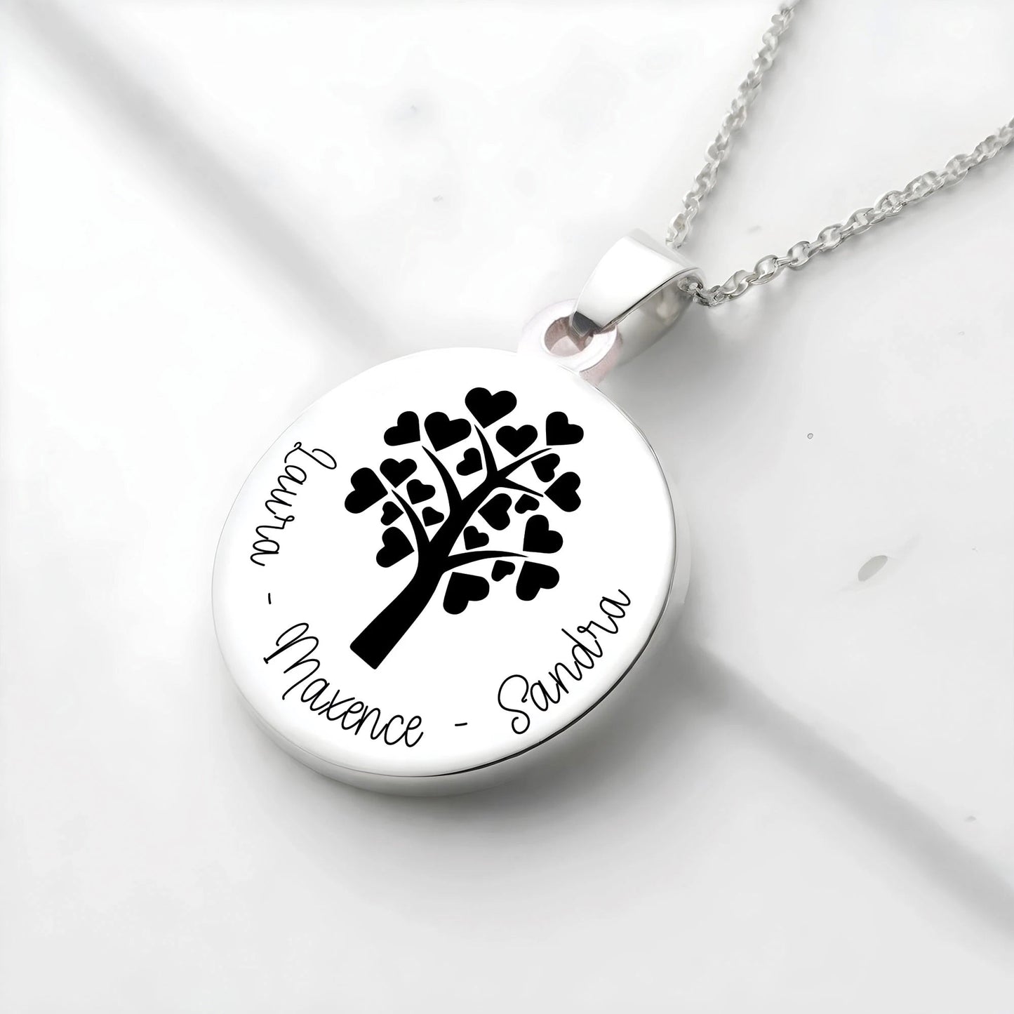 Collier arbre de vie | gravure personnalisée - Gravure Des Mots