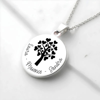 Collier arbre de vie | gravure personnalisée - Gravure Des Mots
