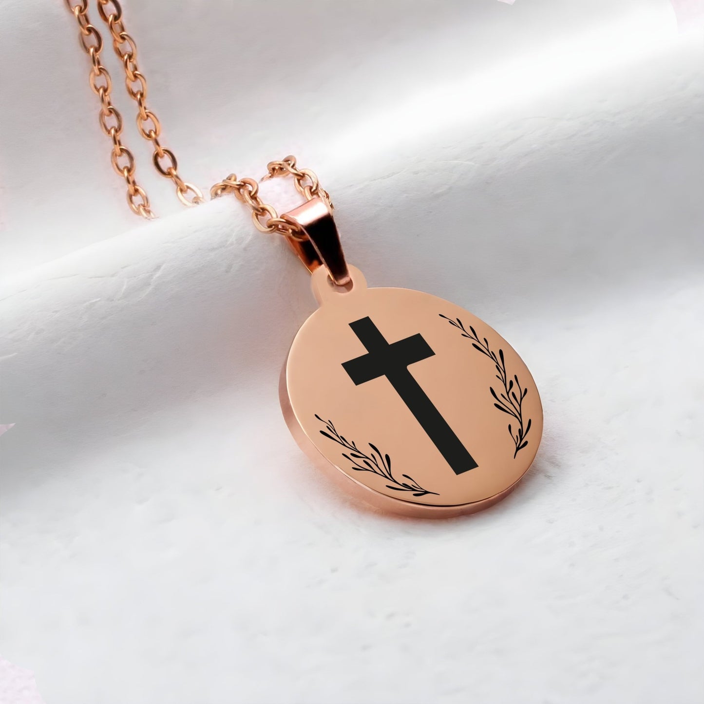 Collier baptême personnalisé - Gravure Des Mots