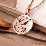 collier baptême personnalisé - Gravure Des Mots