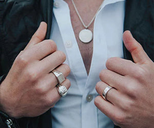 Collier homme personnalisé