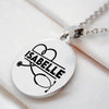collier infirmière  | Gravure personnalisée