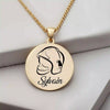 Collier Casque de Pompiers avec Gravure Personnalisée