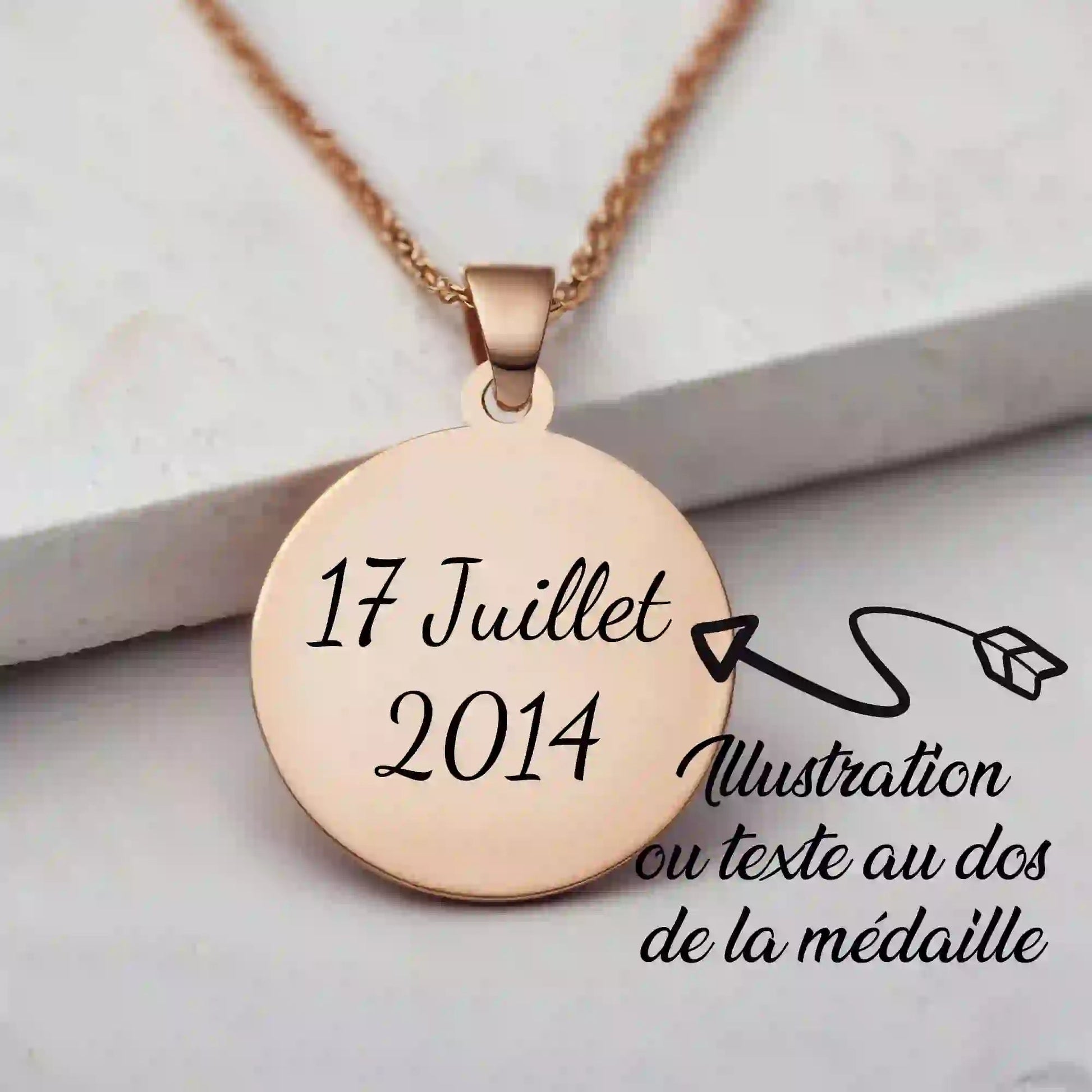 Collier personnalisé football - Gravure Des Mots