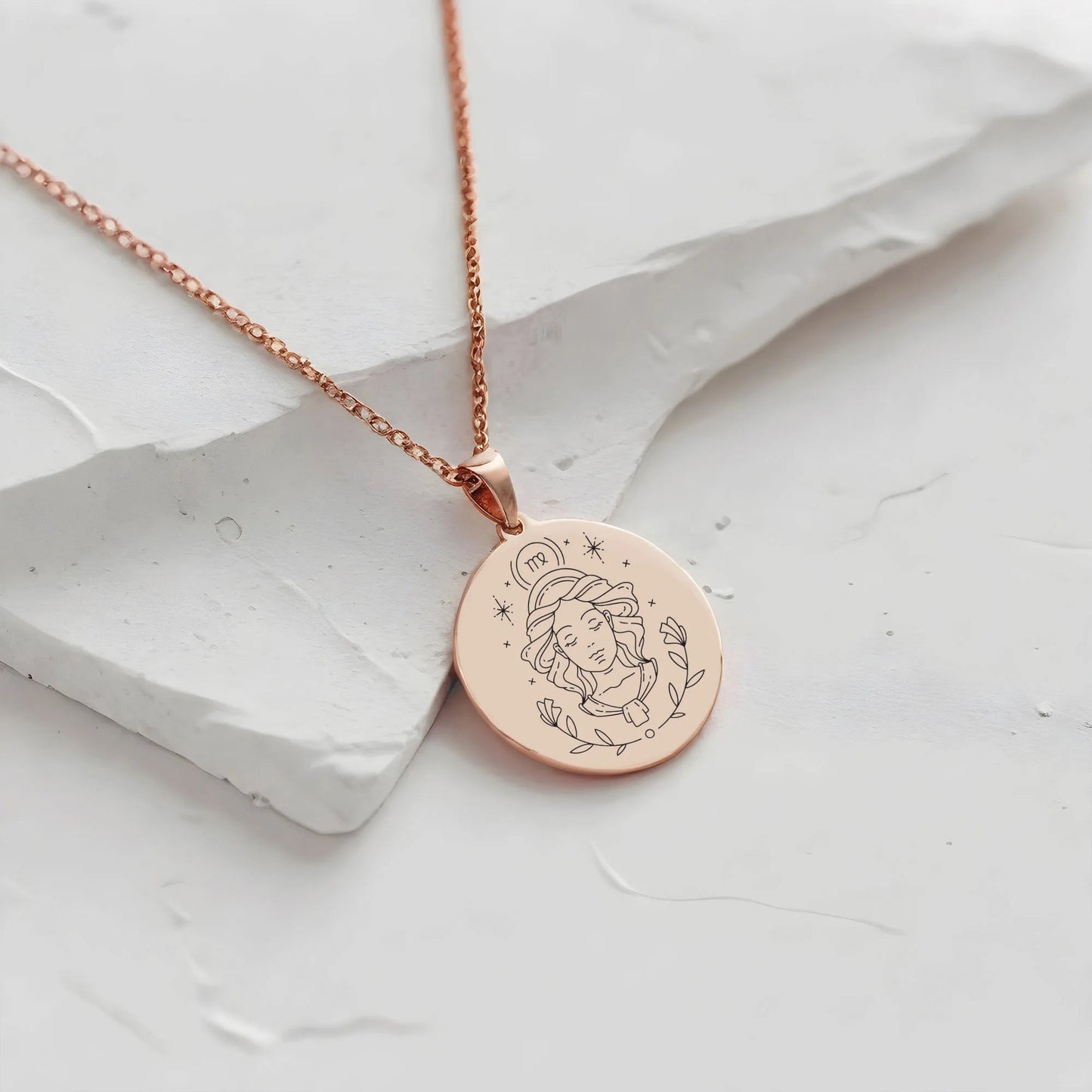 Collier zodiaque gravure personnalisée - Gravure Des Mots