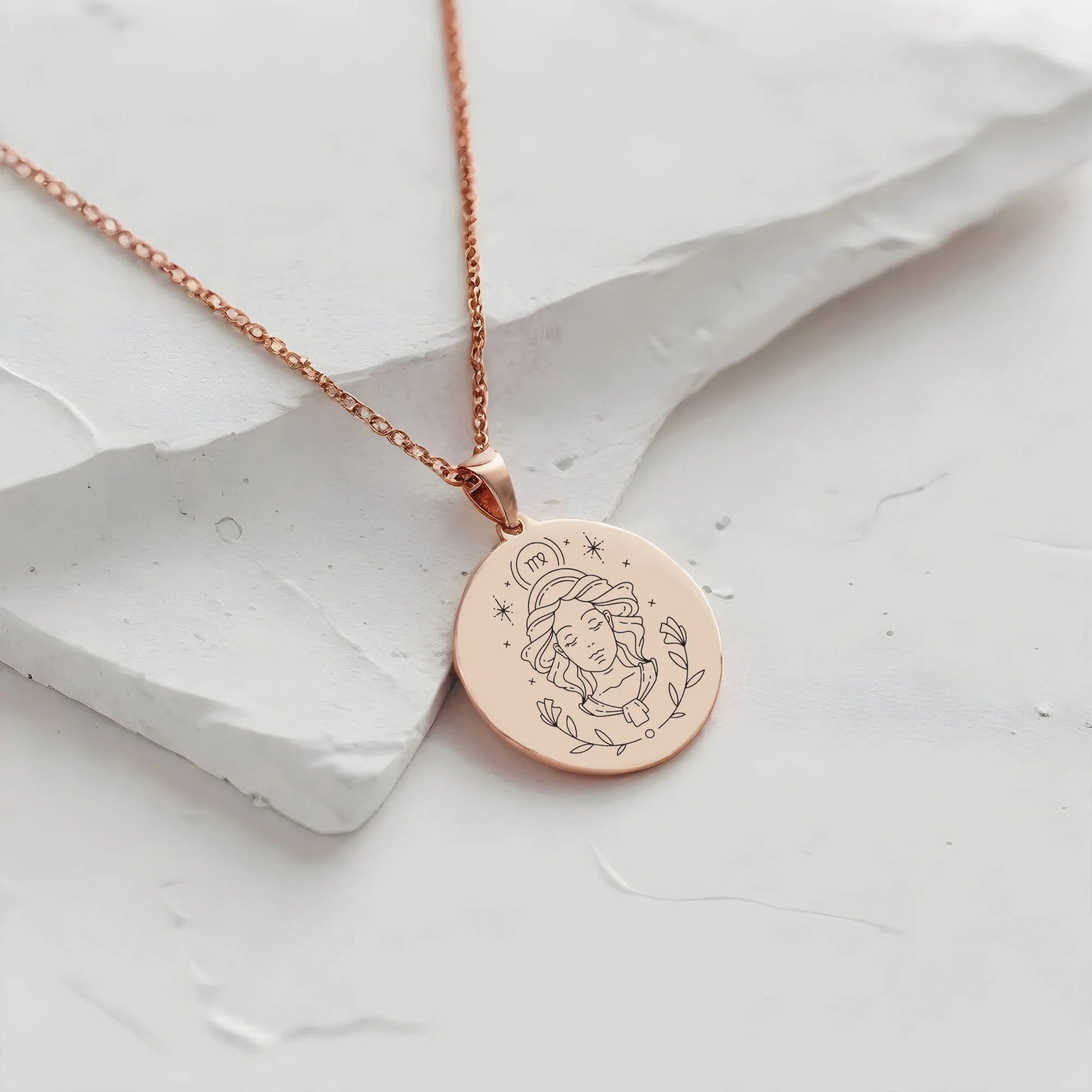 Collier zodiaque gravure personnalisée - Gravure Des Mots