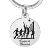 Porte-Clé Volley-Ball avec gravure Personnalisée