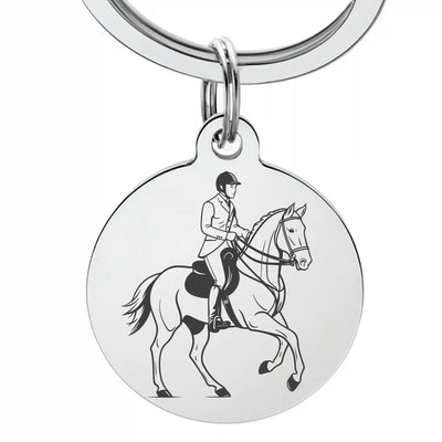 Porte-clé équitation