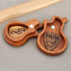 Guitare et Médiator en Bois Personnalisé