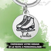 Porte-Clé Patin à Glace | gravure personnalisée, Danse, Hockey