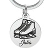 Porte-Clé Patin à Glace | gravure personnalisée, Danse, Hockey