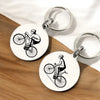 Porte-Clé Cycliste | gravure Personnalisée Vélo