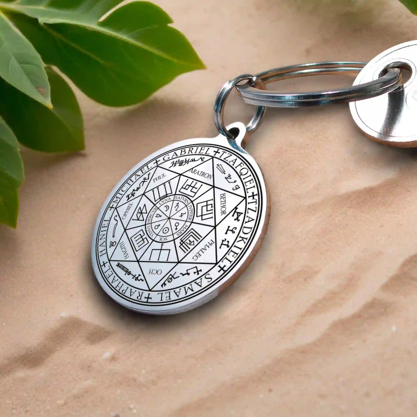 porte clé talisman des 7 archanges