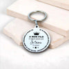 Porte-clé À mon fils personnalisé | Gravure message émouvant