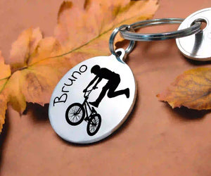 Porte-clé BMX personnalisé