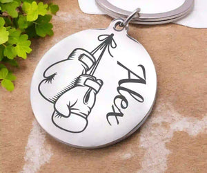 Porte-clé gant de boxe personnalisé