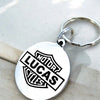 Porte-clé Harley Davidson Gravure Personnalisée | Style Logo