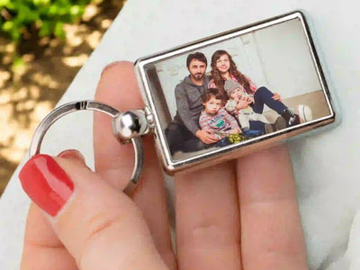 Porte-clé personnalisé famille