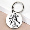 Porte-Clé Taekwondo | gravure Personnalisable