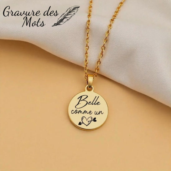 video collier personnalisé pour mamie - maman