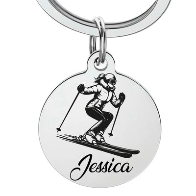 Porte-clé ski
