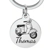 Porte-Clé Vespa | Scooter Italien, Gravure  Personnalisable